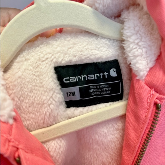 Carhartt Baby Pink Hooded Jacket - Picture 2 of 4
